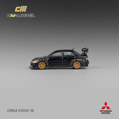 CM Model Mitsubishi Lancer Evo IX 1:64 Diecast - Full Carbon - JDM Collectible