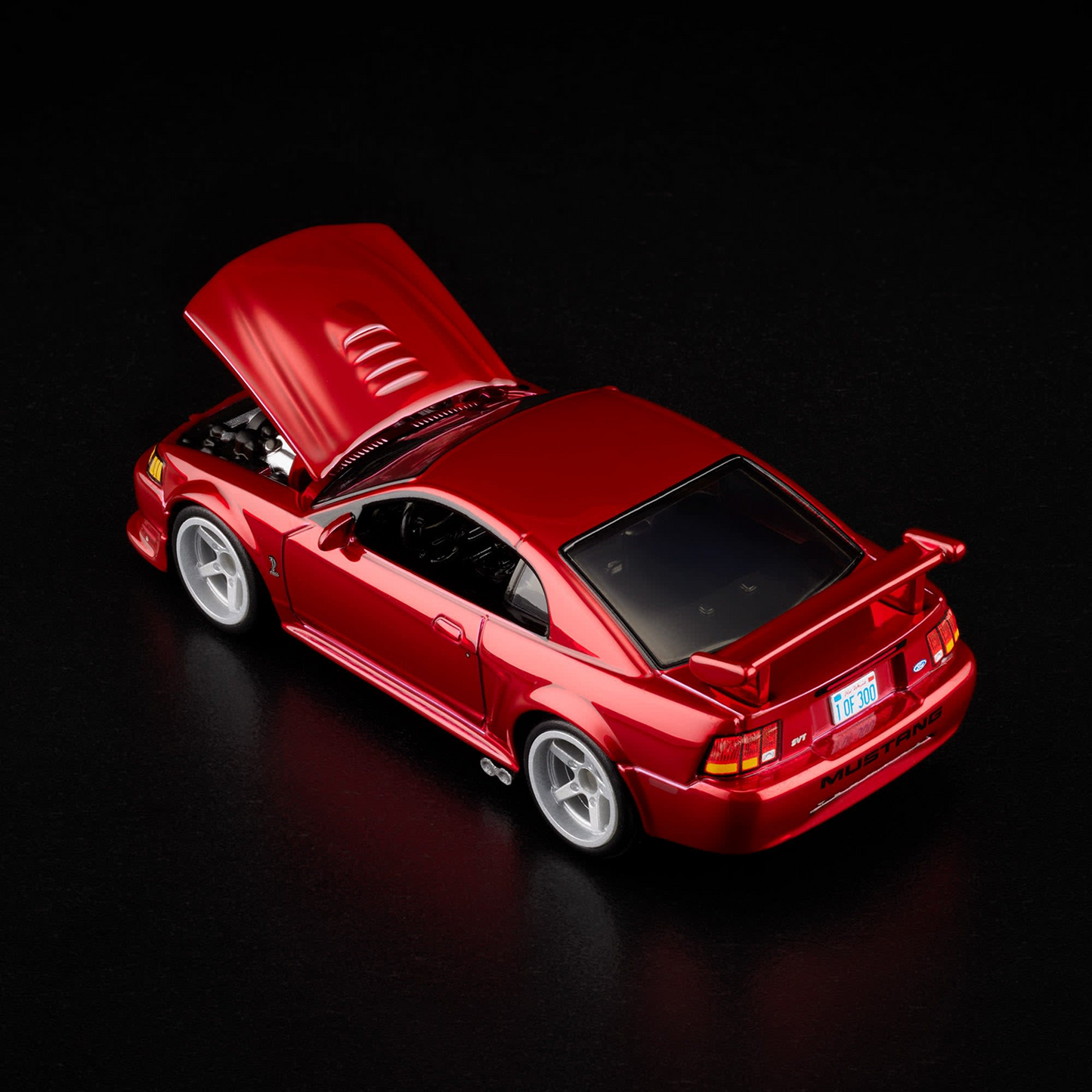 2000 Ford Mustang SVT Cobra R in Spectraflame Red – Hot Wheels Red Line Club RLC Exclusive 1:64 Diecast