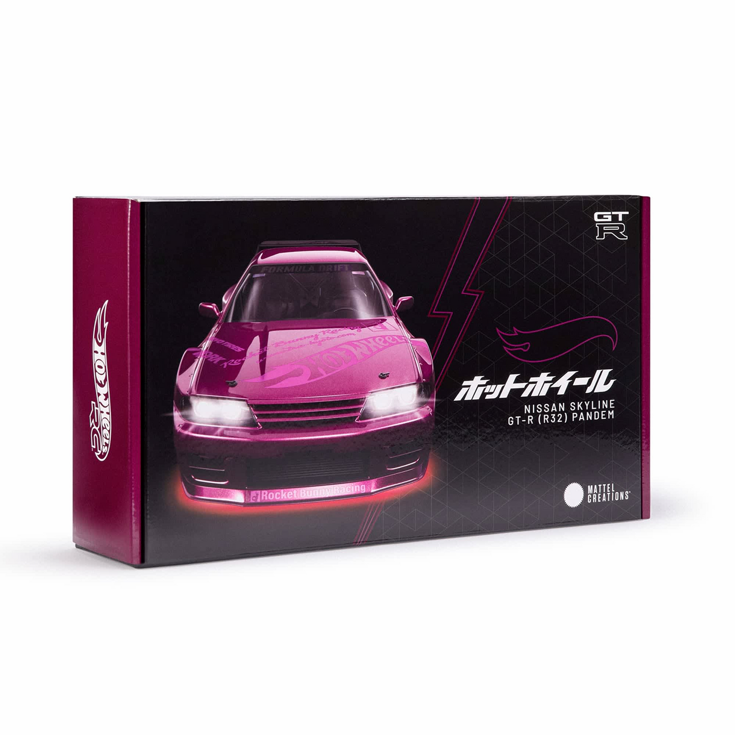 [Hot Wheels RC Car] Nissan Skyline GT-R R32 Pandem with Neon Lights – Hot Wheels Mattel Creations Exclusive 1:64 Diecast