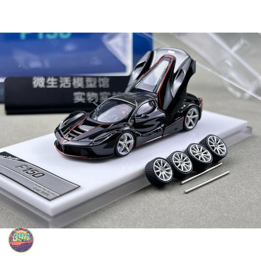 Street Buster – Ferrari LaFerrari in Black – 1:64 Street Buster Diecast Model