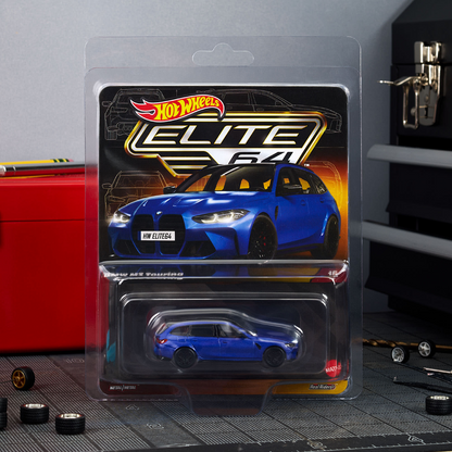 Elite64 - BMW M3 Touring Blue – Hot Wheels Elite 64 1:64 Diecast #15