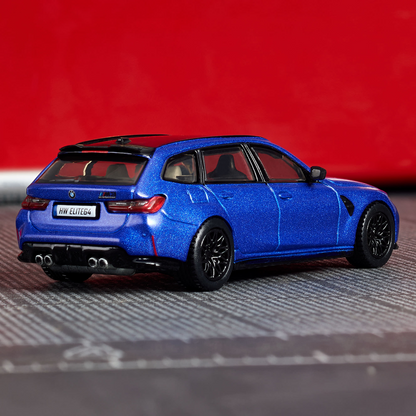 Elite64 - BMW M3 Touring Blue – Hot Wheels Elite 64 1:64 Diecast #15