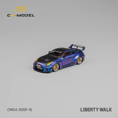 CM Model Liberty Walk Nissan GT-R R35 1:64 Diecast - Chameleon Widebody - JDM Collectible