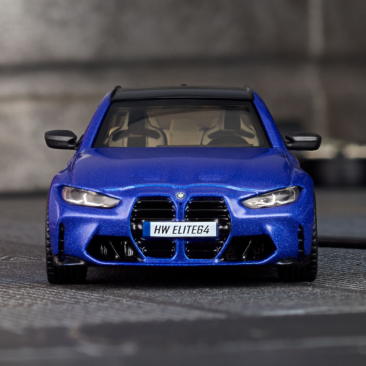 Elite64 - BMW M3 Touring Blue – Hot Wheels Elite 64 1:64 Diecast #15