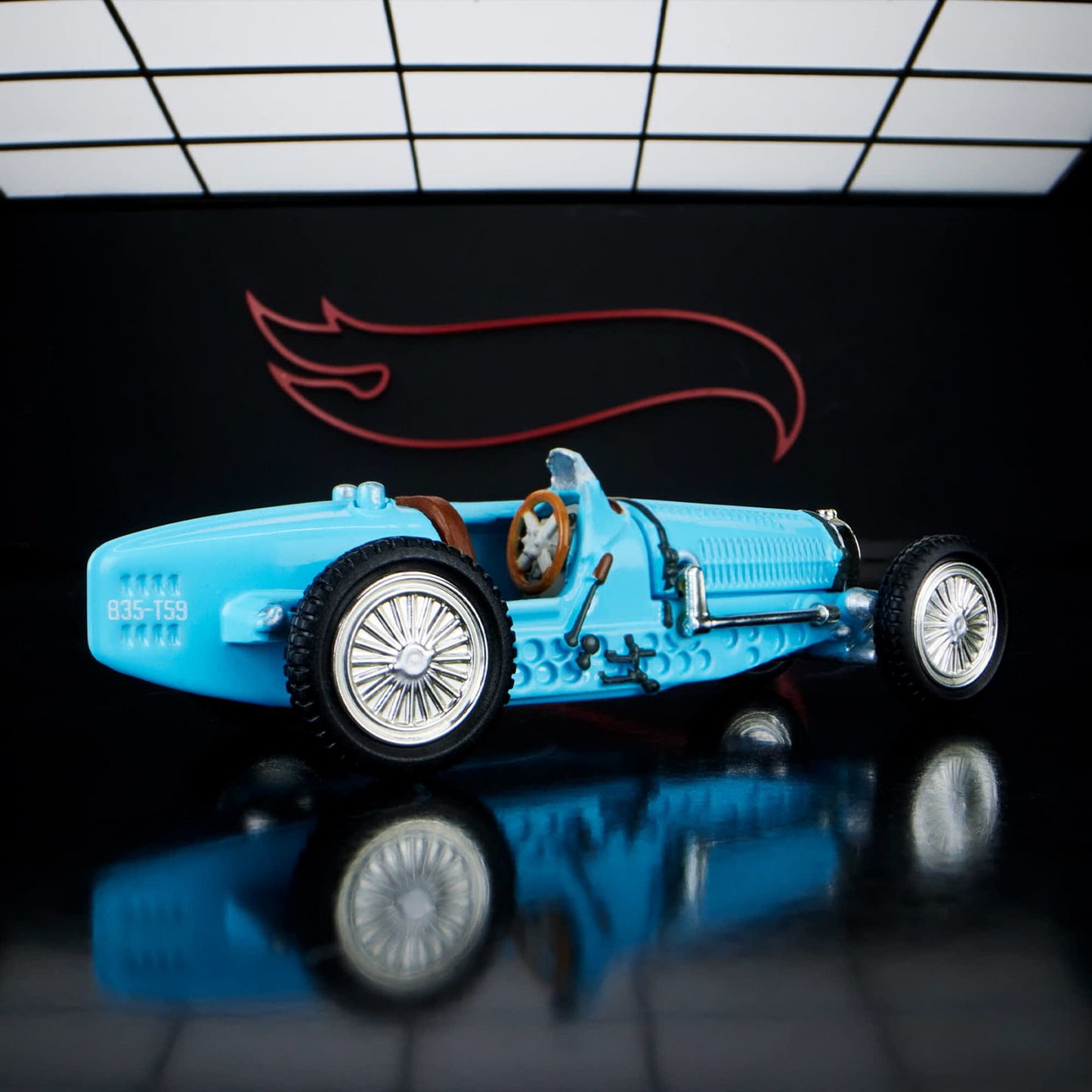 Elite64 - Bugatti Type 35 Baby Blue – Hot Wheels Elite 64 1:64 Diecast