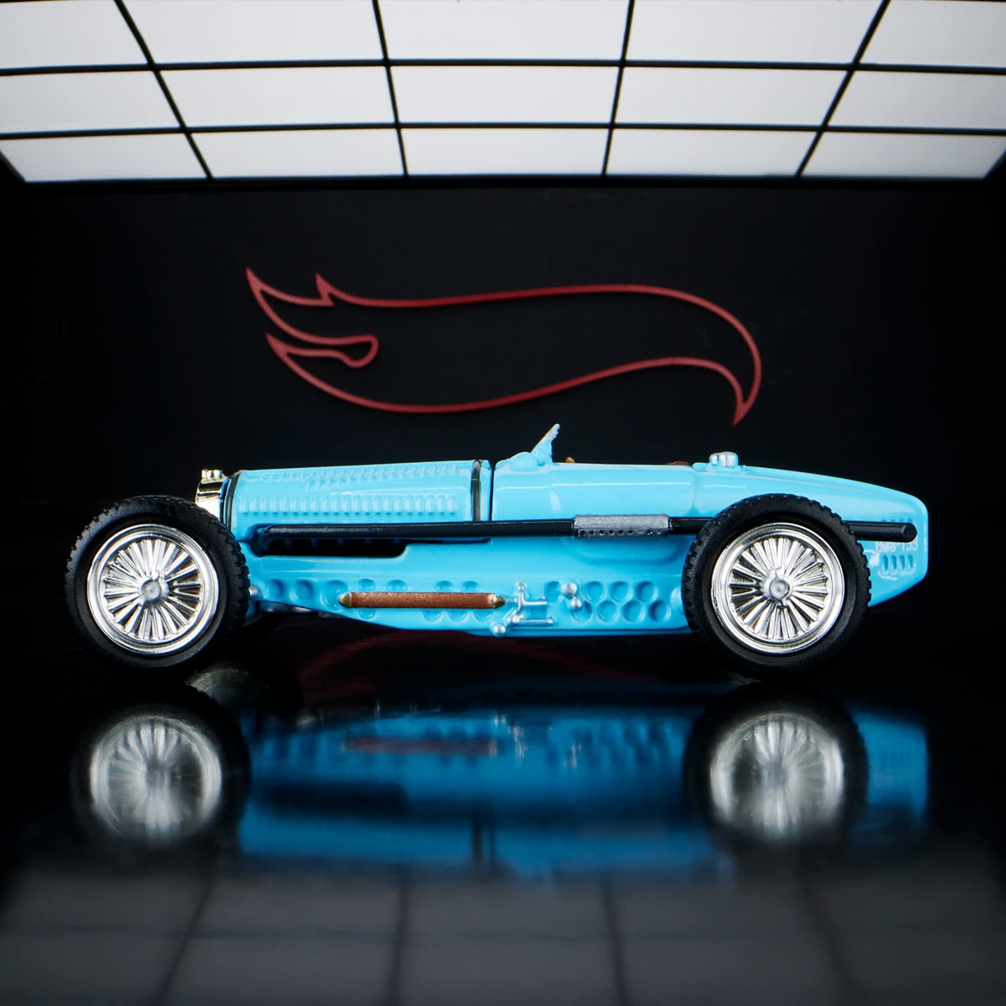 Elite64 - Bugatti Type 35 Baby Blue – Hot Wheels Elite 64 1:64 Diecast