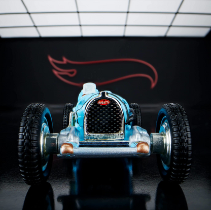 Elite64 - Bugatti Type 35 Baby Blue – Hot Wheels Elite 64 1:64 Diecast