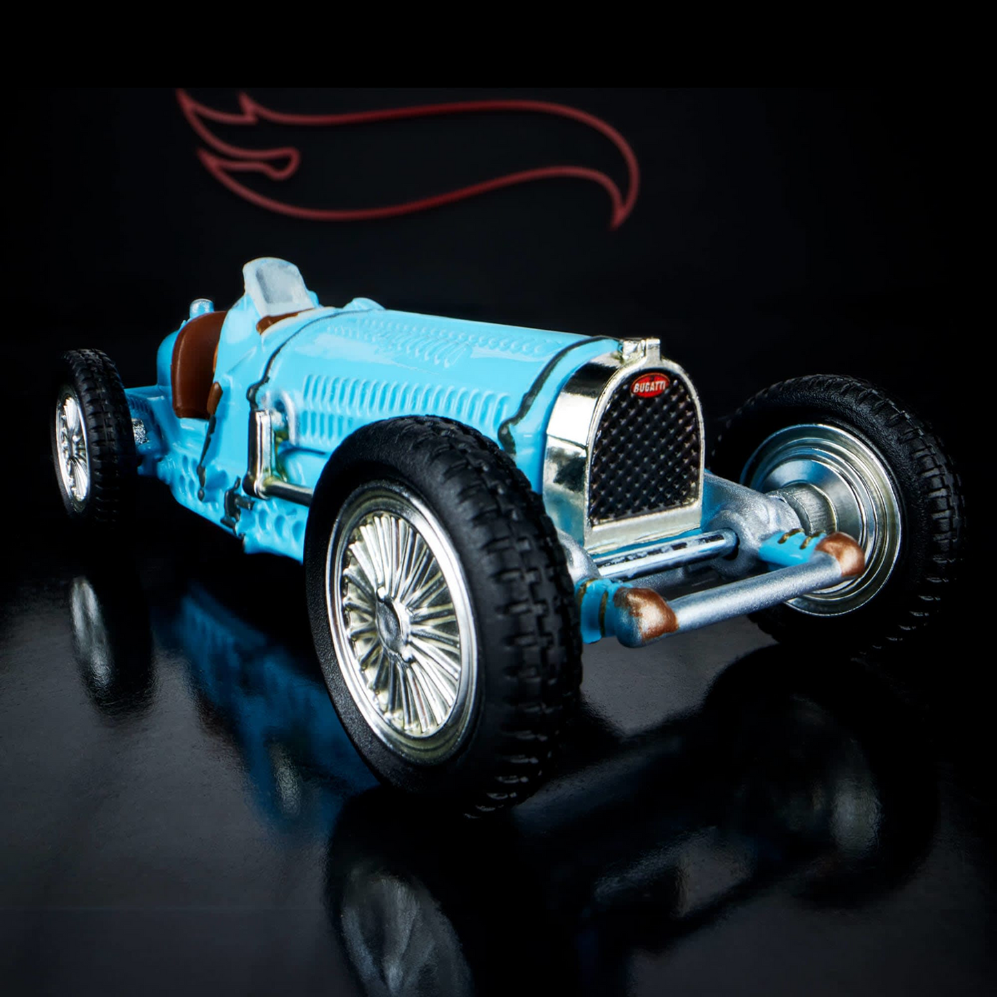 Elite64 - Bugatti Type 35 Baby Blue – Hot Wheels Elite 64 1:64 Diecast