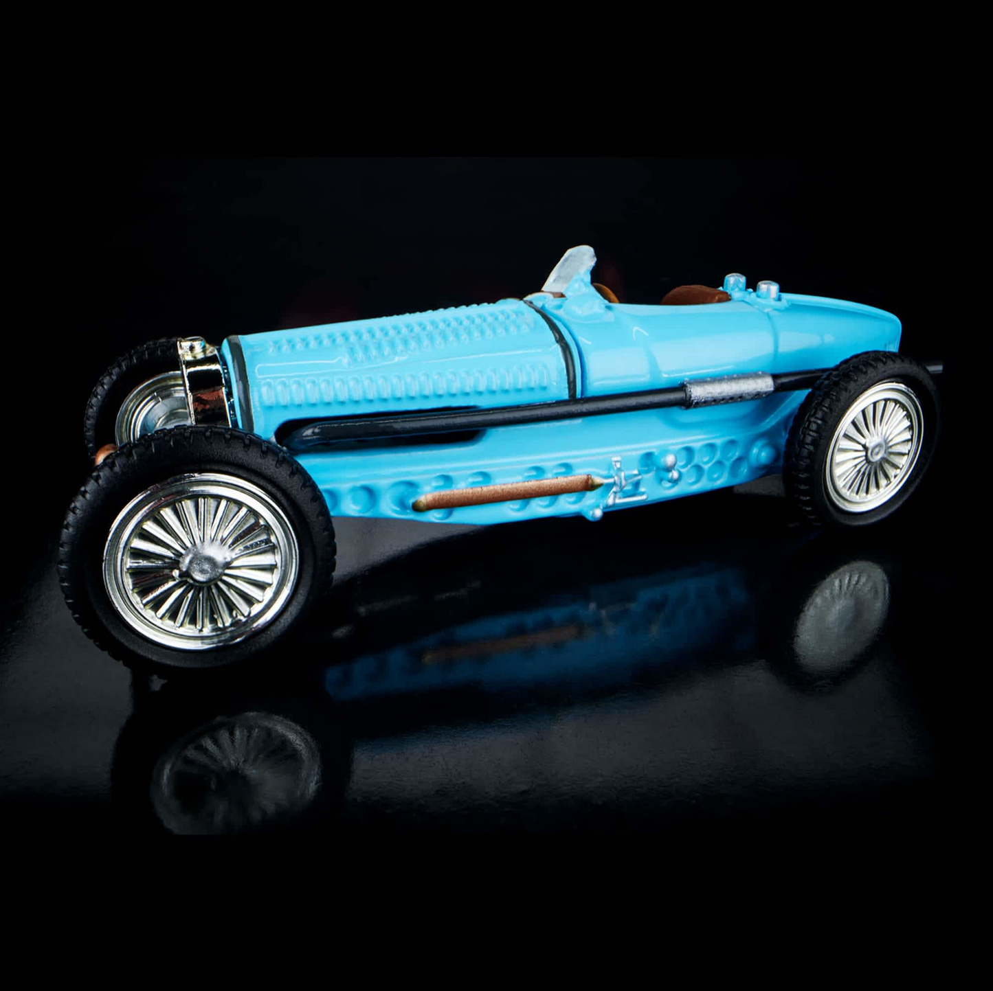 Elite64 - Bugatti Type 35 Baby Blue – Hot Wheels Elite 64 1:64 Diecast
