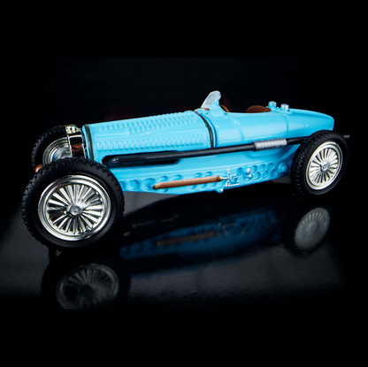 Elite64 - Bugatti Type 35 Baby Blue – Hot Wheels Elite 64 1:64 Diecast