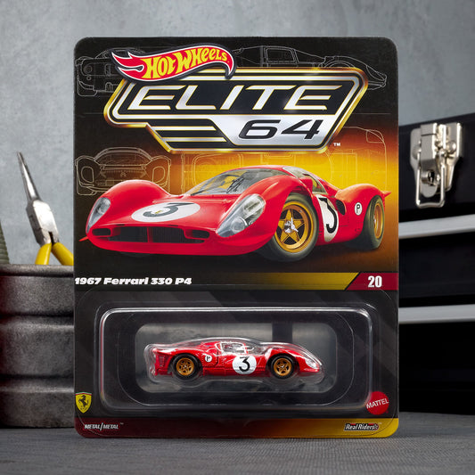 [Pre Order] Hot Wheels Elite 64 - 1967 Ferrari 330 P4