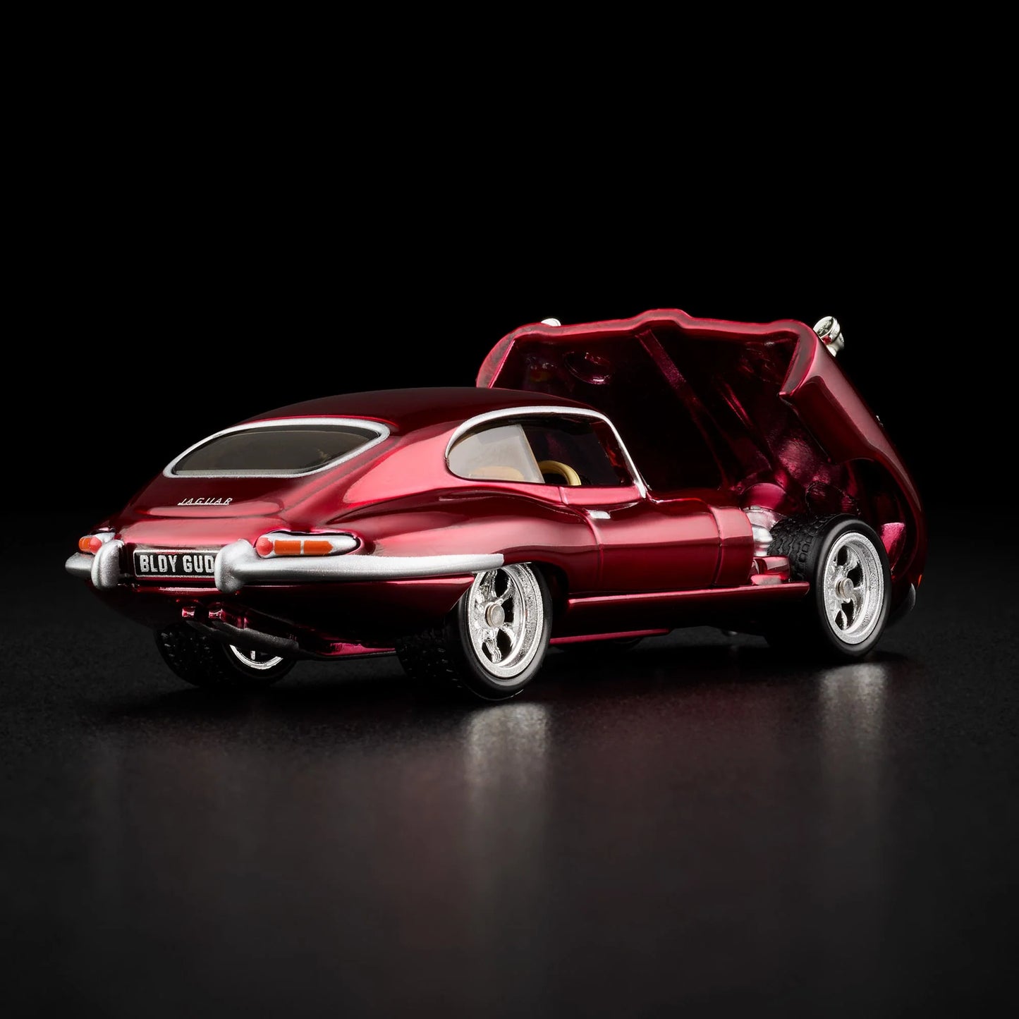 Hot Wheels RLC Exclusive 1964 Jaguar E-Type 1:64 Diecast - Spectraflame Oxblood