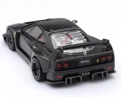 INNO64 Liberty Walk Ferrari F40 1:64 Diecast - Full Carbon Fiber - Hypercar Icon