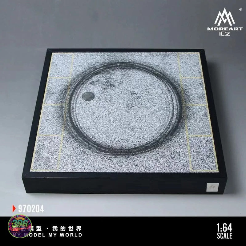 MoreArt - Car Drift Turntable Scene 01 Version (Model #970204) – 1:64 MoreArt Diorama Display