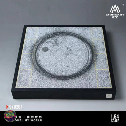 MoreArt - Car Drift Turntable Scene 01 Version (Model #970204) – 1:64 MoreArt Diorama Display