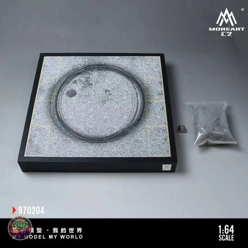 MoreArt - Car Drift Turntable Scene 01 Version (Model #970204) – 1:64 MoreArt Diorama Display