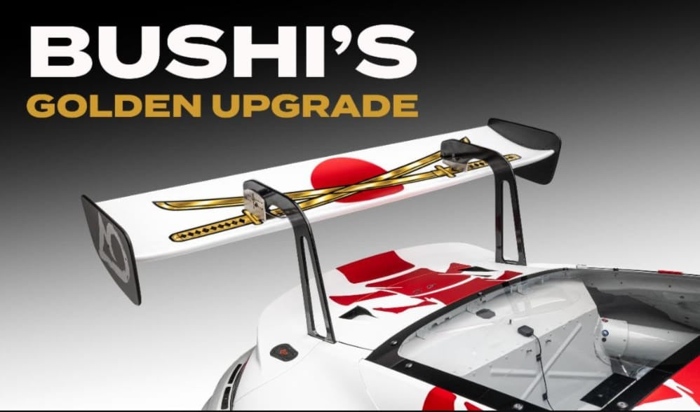 [PREORDER] Spark – Porsche 911 GT3 R #8 AO Racing 'Bush Rexy' Livery – 1:64 Spark Diecast Model