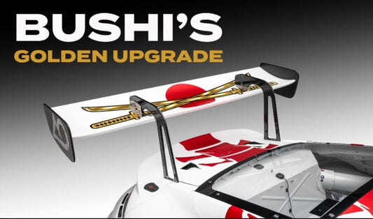 [PREORDER] Spark – Porsche 911 GT3 R #8 AO Racing 'Bush Rexy' Livery – 1:64 Spark Diecast Model