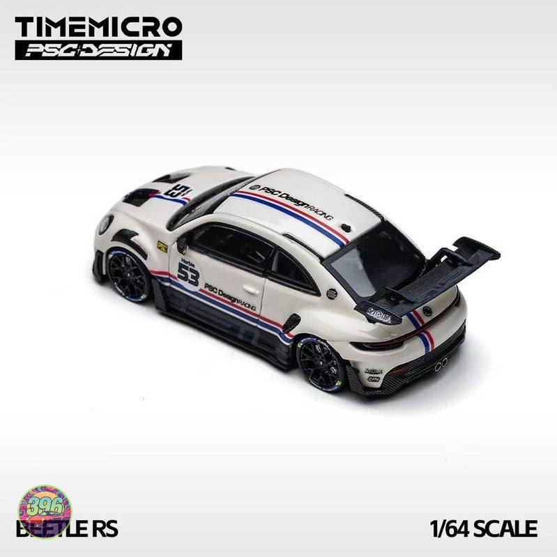 TimeMicro x PSC Design - Volkswagen Beetle Herbie #53 PSC Design Racing – 1:64 TimeMicro Diecast Model