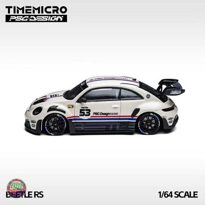 TimeMicro x PSC Design - Volkswagen Beetle Herbie #53 PSC Design Racing – 1:64 TimeMicro Diecast Model