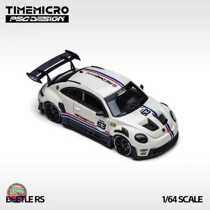 TimeMicro x PSC Design - Volkswagen Beetle Herbie #53 PSC Design Racing – 1:64 TimeMicro Diecast Model
