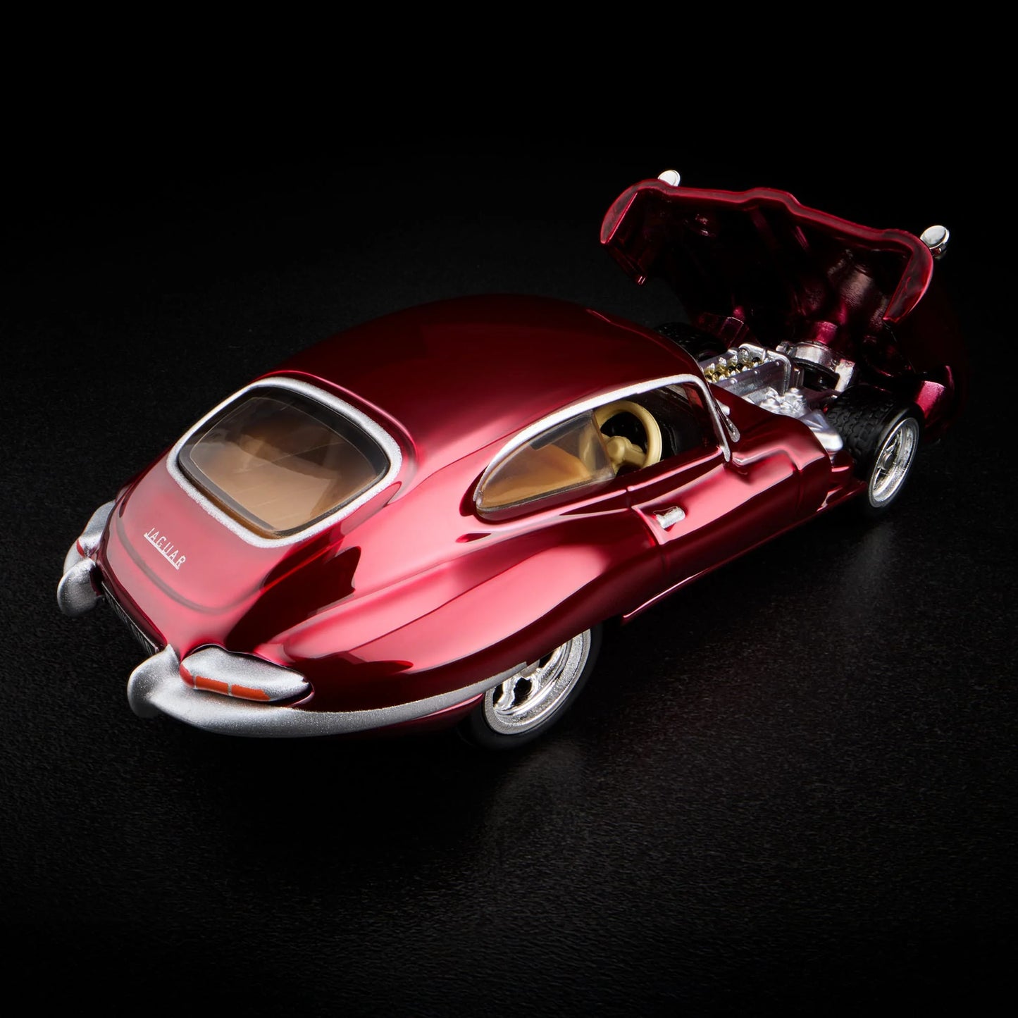 Hot Wheels RLC Exclusive 1964 Jaguar E-Type 1:64 Diecast - Spectraflame Oxblood