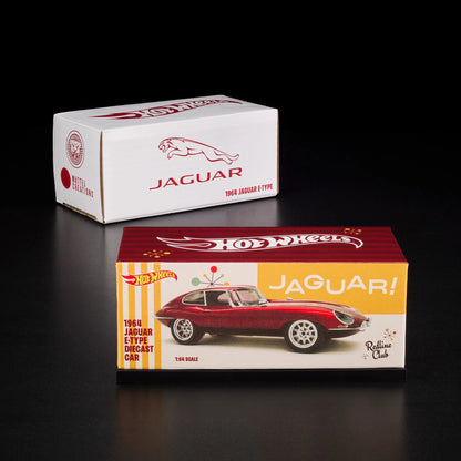 Hot Wheels RLC Exclusive 1964 Jaguar E-Type 1:64 Diecast - Spectraflame Oxblood