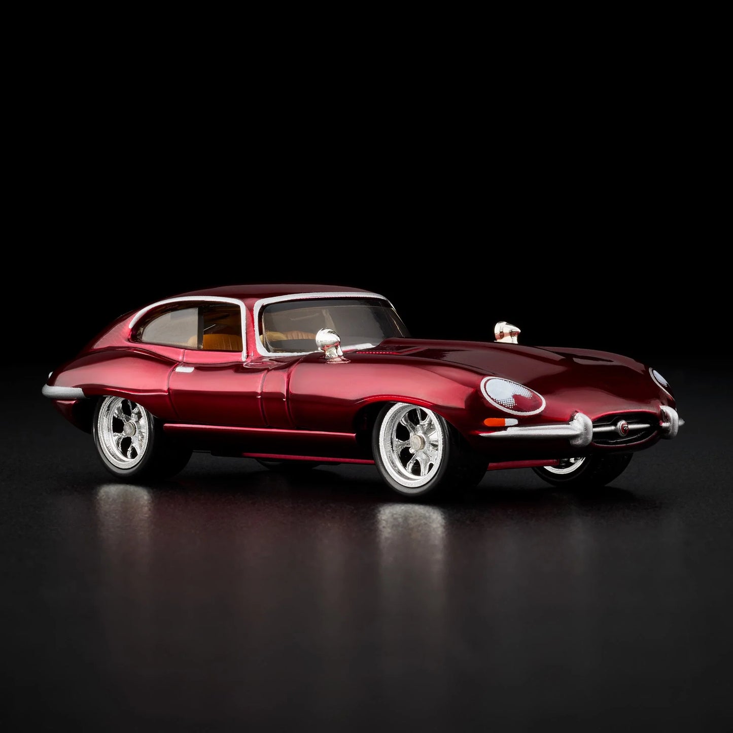 Hot Wheels RLC Exclusive 1964 Jaguar E-Type 1:64 Diecast - Spectraflame Oxblood