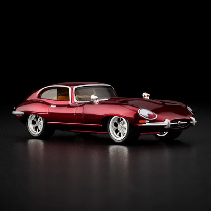 Hot Wheels RLC Exclusive 1964 Jaguar E-Type 1:64 Diecast - Spectraflame Oxblood
