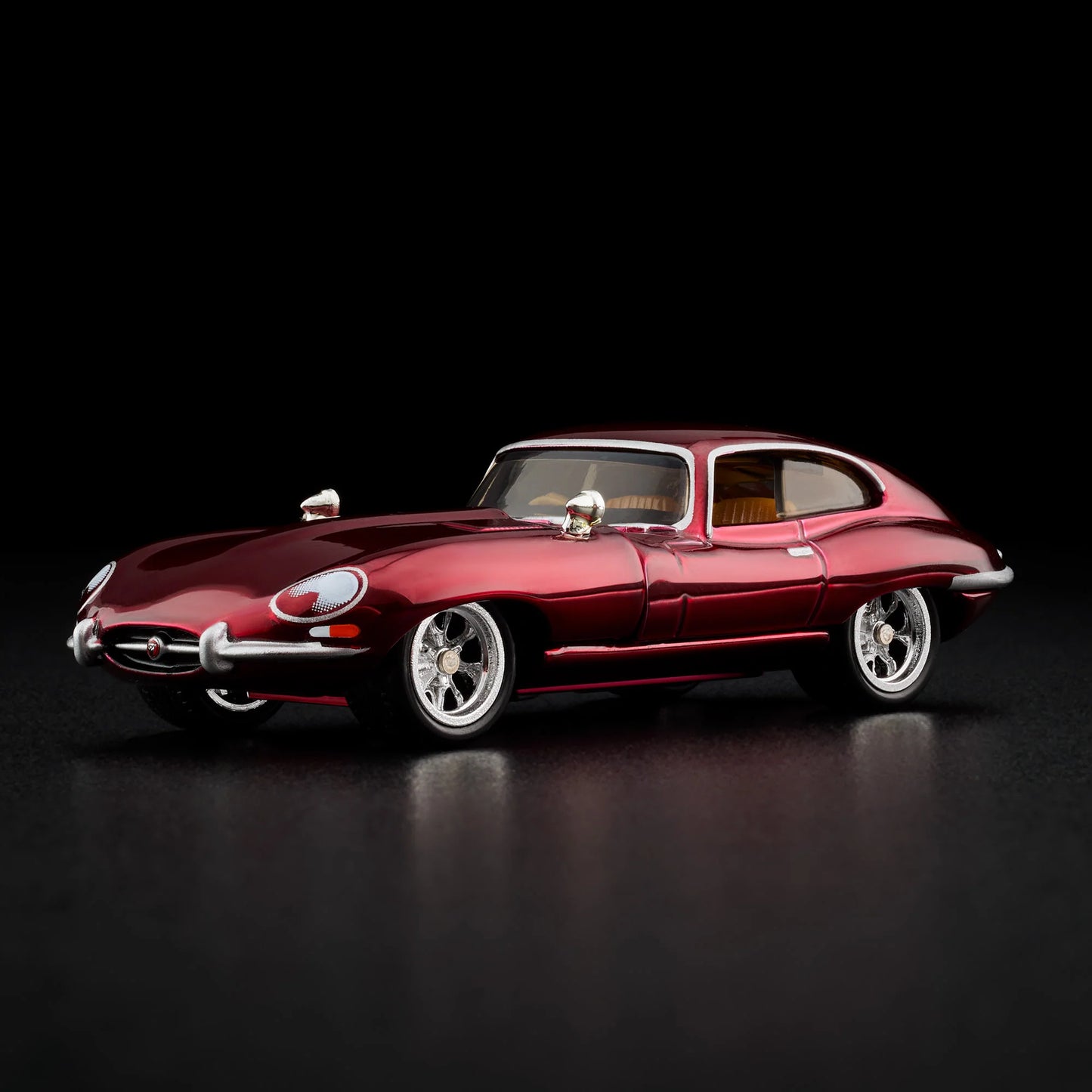 Hot Wheels RLC Exclusive 1964 Jaguar E-Type 1:64 Diecast - Spectraflame Oxblood