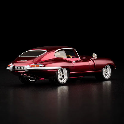 Hot Wheels RLC Exclusive 1964 Jaguar E-Type 1:64 Diecast - Spectraflame Oxblood