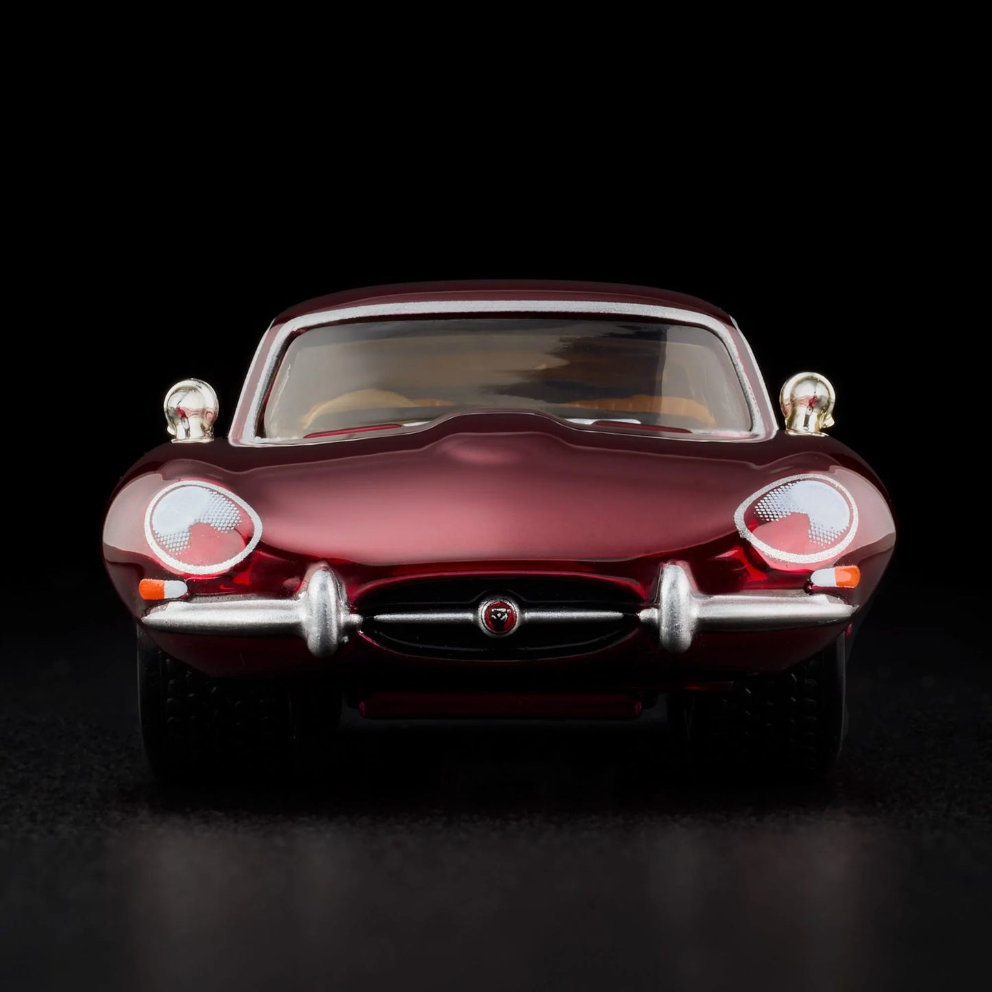 Hot Wheels RLC Exclusive 1964 Jaguar E-Type 1:64 Diecast - Spectraflame Oxblood