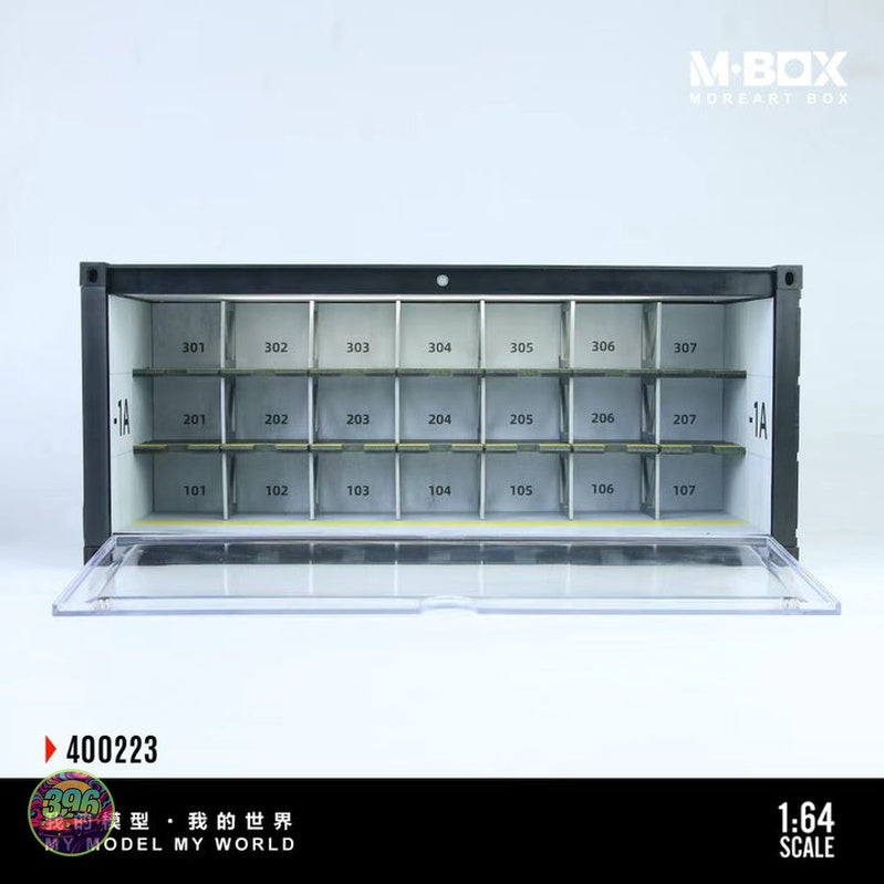 M-BOX MoreArt Box - Container Multi-Storey Car Park Display Case – 1:64 Scale Display Diorama Model 400223