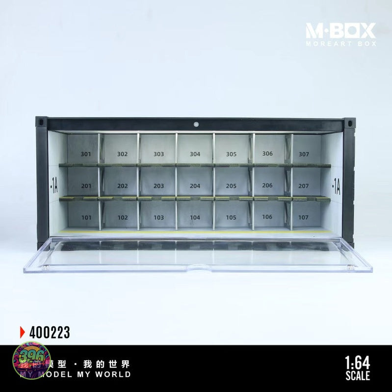 M-BOX MoreArt Box - Container Multi-Storey Car Park Display Case – 1:64 Scale Display Diorama Model 400223