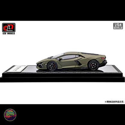 LCD Models - Lamborghini Revuelto in Matt Grey – 1:64 LCD Models Diecast Model