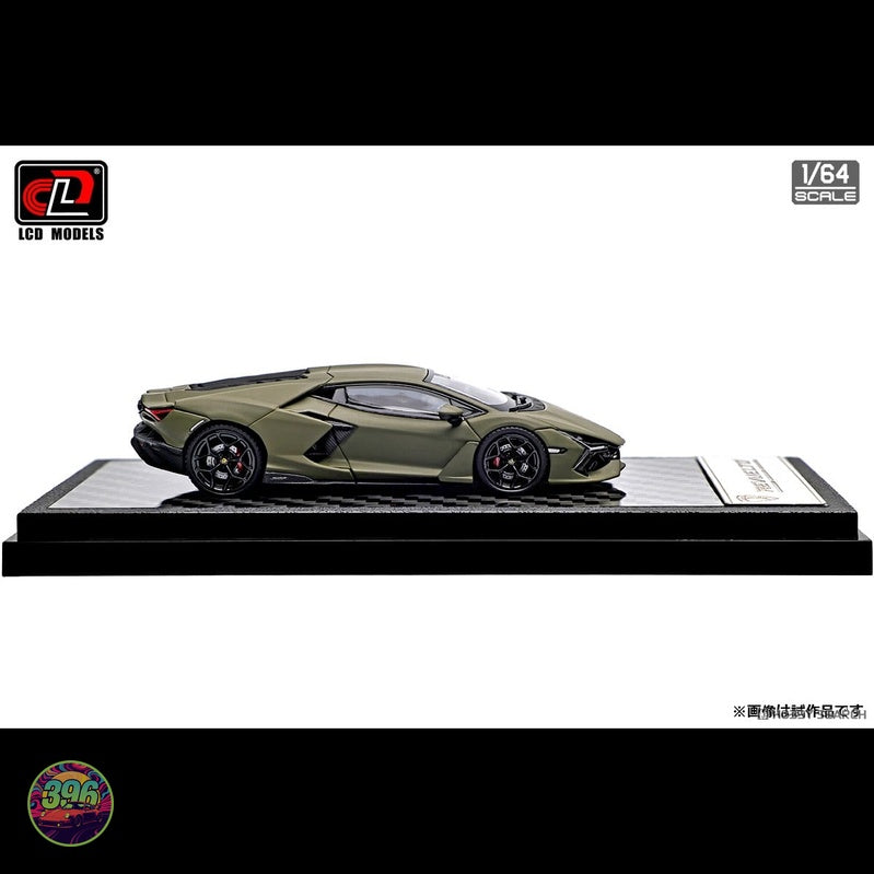 LCD Models - Lamborghini Revuelto in Matt Grey – 1:64 LCD Models Diecast Model