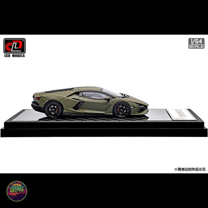 LCD Models - Lamborghini Revuelto in Matt Grey – 1:64 LCD Models Diecast Model