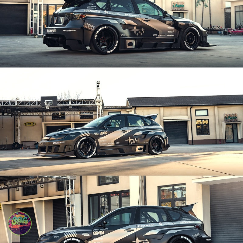 Time Micro x PSC Design - Subaru Impreza WRX STI Hatchback 'Raider' – 1:64 Time Micro Diecast Model
