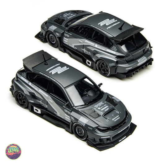 Time Micro x PSC Design - Subaru Impreza WRX STI Hatchback 'Raider' – 1:64 Time Micro Diecast Model