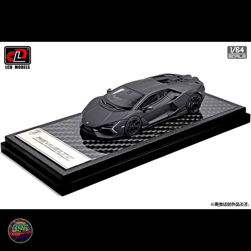 LCD Models - Lamborghini Revuelto in Matt Grey – 1:64 LCD Models Diecast Model