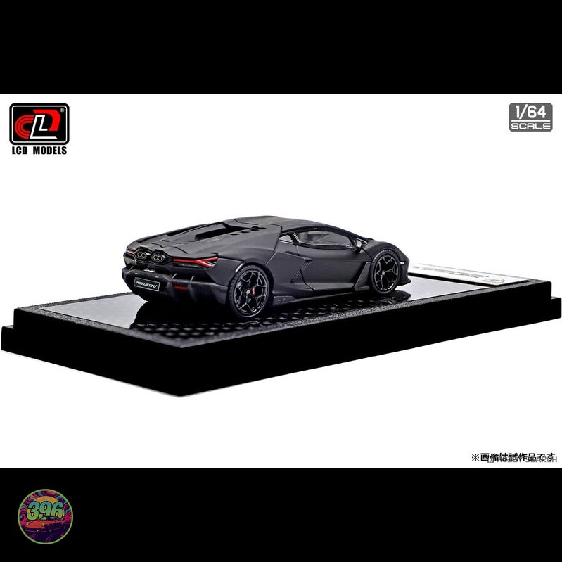 LCD Models - Lamborghini Revuelto in Matt Grey – 1:64 LCD Models Diecast Model