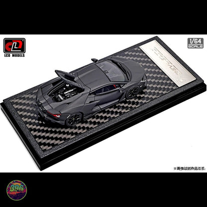 LCD Models - Lamborghini Revuelto in Matt Grey – 1:64 LCD Models Diecast Model