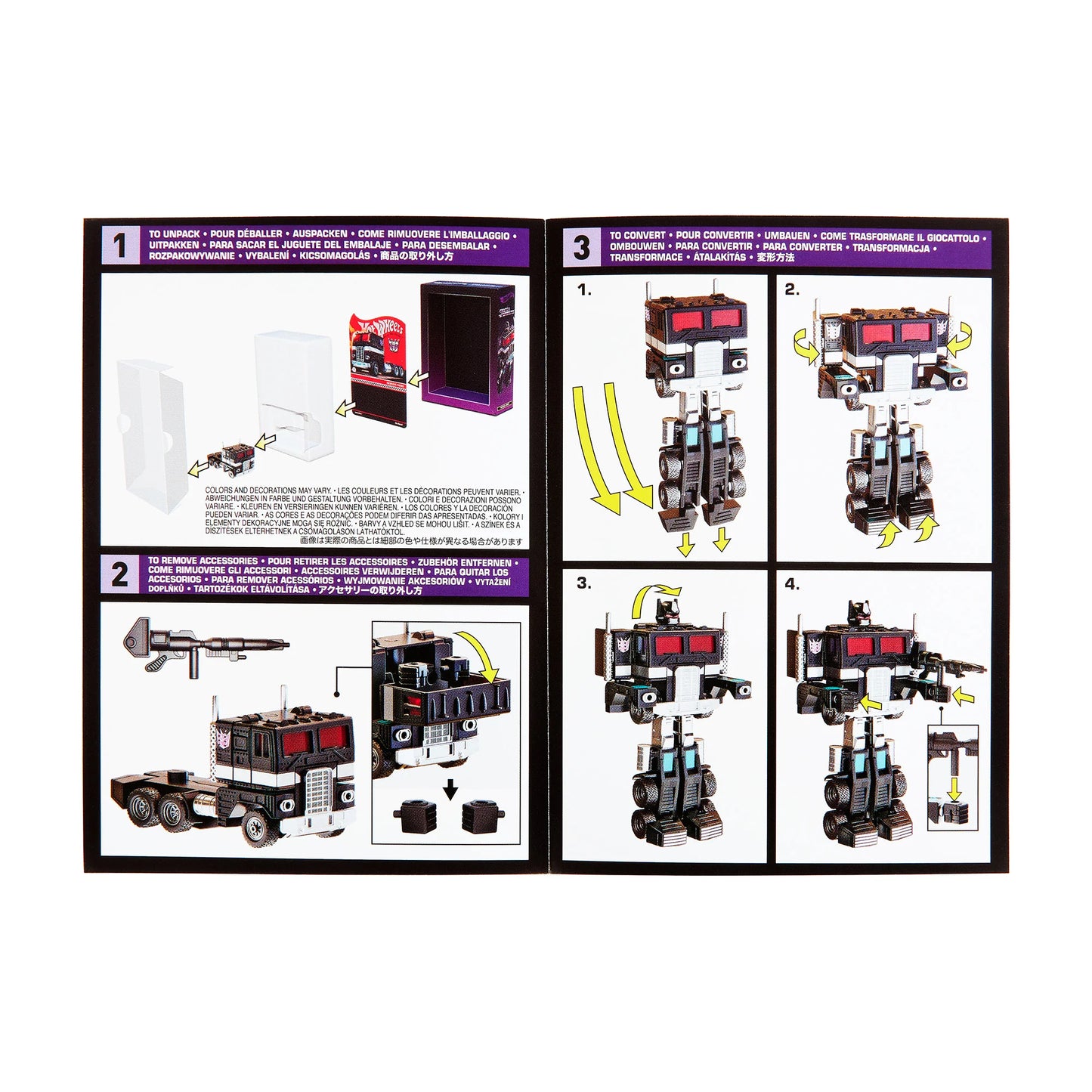 Hot Wheels Premium Transformers Nemesis Prime 1:64 Diecast - RLC Edition