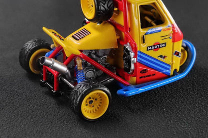 [PRE ORDER] Liberty64 - Racing Kart Tuk-Tuk  in Red Bull, Martini & other liveries – 1:64 Diecast Model