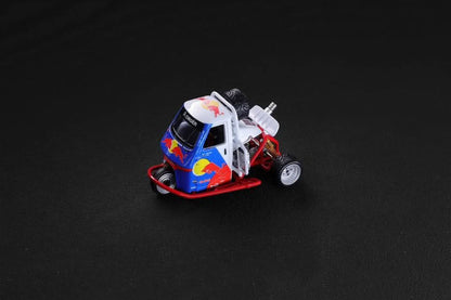 [PRE ORDER] Liberty64 - Racing Kart Tuk-Tuk  in Red Bull, Martini & other liveries – 1:64 Diecast Model