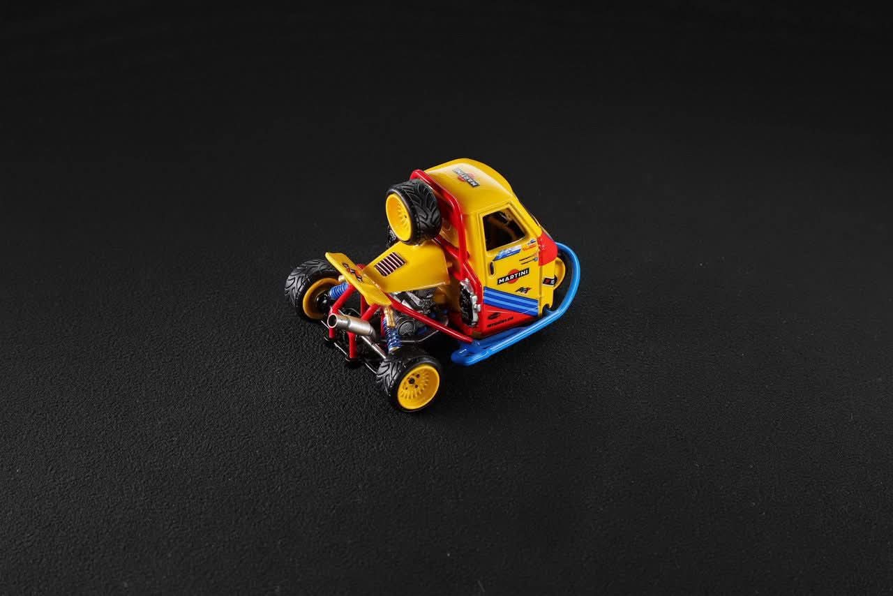 [PRE ORDER] Liberty64 - Racing Kart Tuk-Tuk  in Red Bull, Martini & other liveries – 1:64 Diecast Model