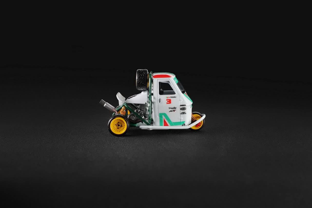 [PRE ORDER] Liberty64 - Racing Kart Tuk-Tuk  in Red Bull, Martini & other liveries – 1:64 Diecast Model