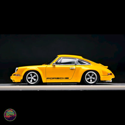 Zincit – Singer Porsche 911 in Yellow – 1:64 Zincit Diecast Model