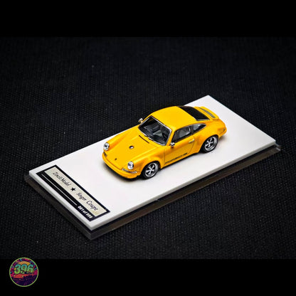 Zincit – Singer Porsche 911 in Yellow – 1:64 Zincit Diecast Model