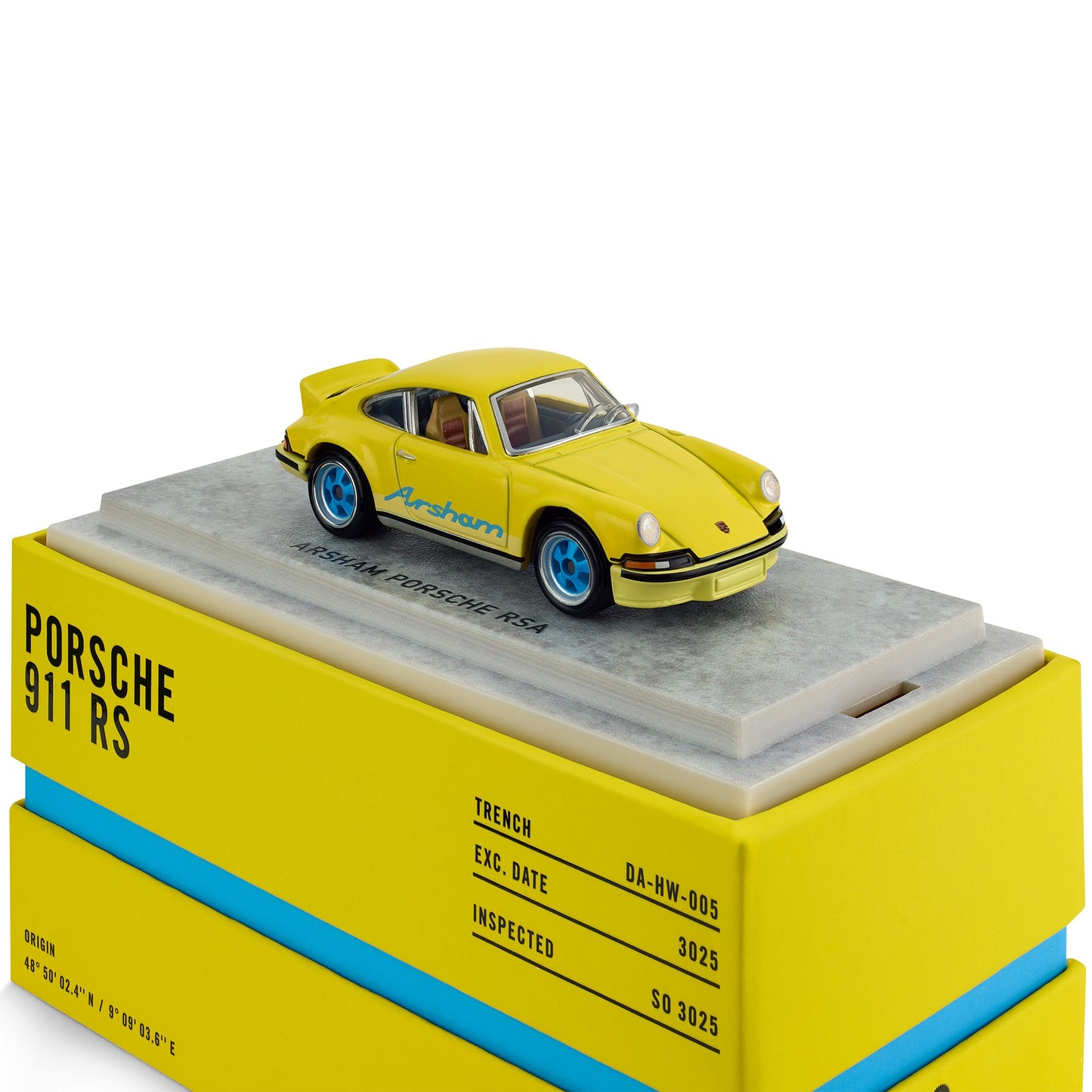 Hot Wheels x Daniel Arsham Porsche 911 Carrera RS 1:64 Diecast – "Arsham Carrera" Limited Edition